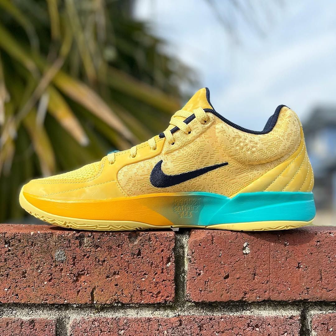 シューズ(男性用) NIKE Ja2 EP yellow 新品 25cm Nike Ja2 EP ソフトイエロー - メルカリ