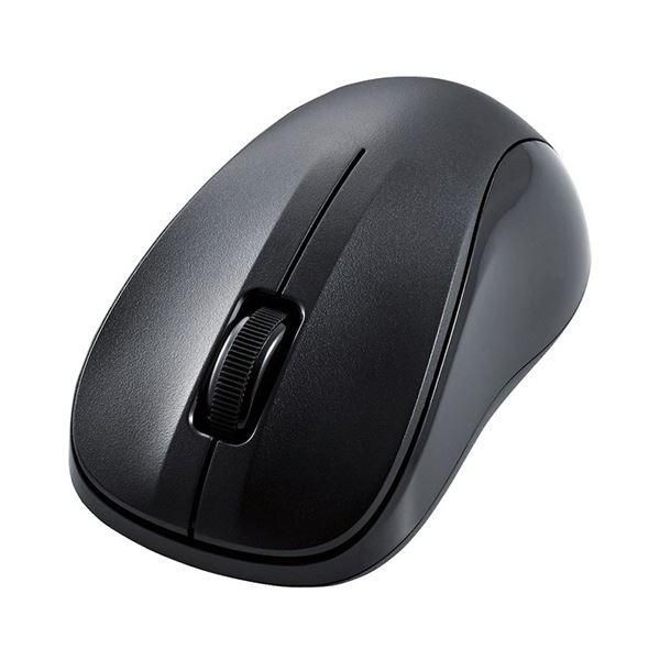 (まとめ）エレコム 抗菌 Bluetooth5.0IRマウス Sサイズ ブラック M-BY10BRKBK 1個〔×5セット〕