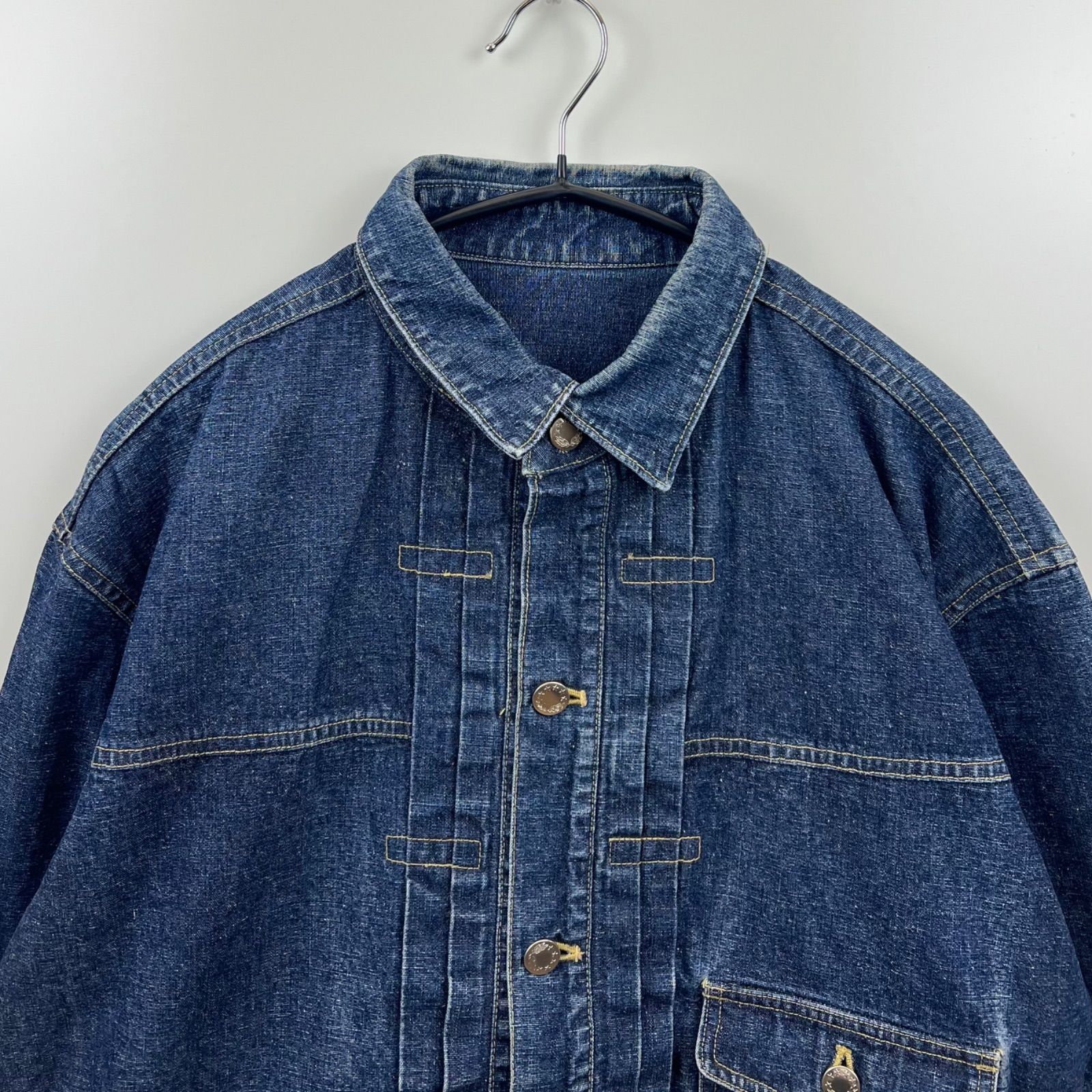 ピロ　BIGI 80年代ジャケット MEN'S BIGI 80s VTG archive 1st denim jacket M メンズビギ