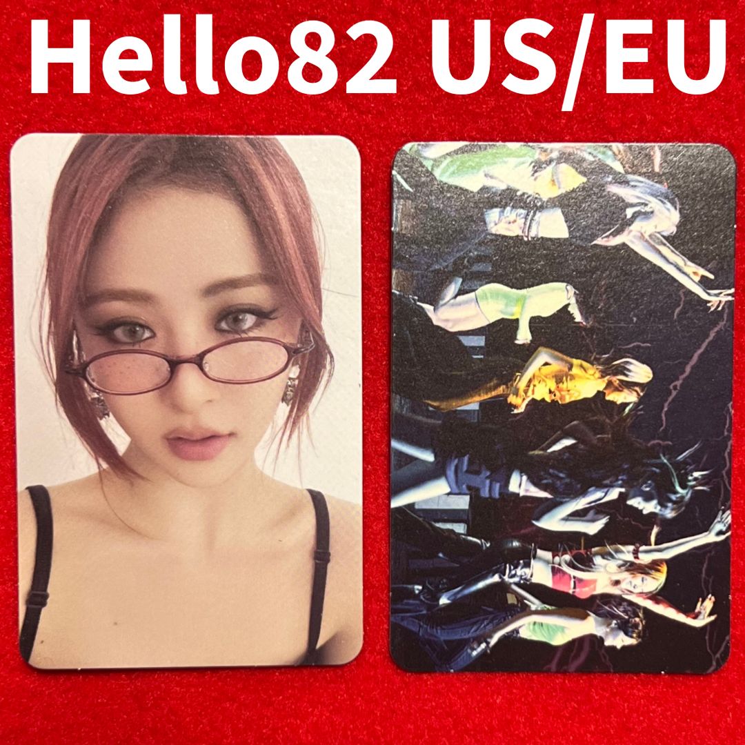 期間限定お買い得商品 |  通販 Crazy ユンジン ルセラフィム Hello82 トレカ 限定 US タレントカード