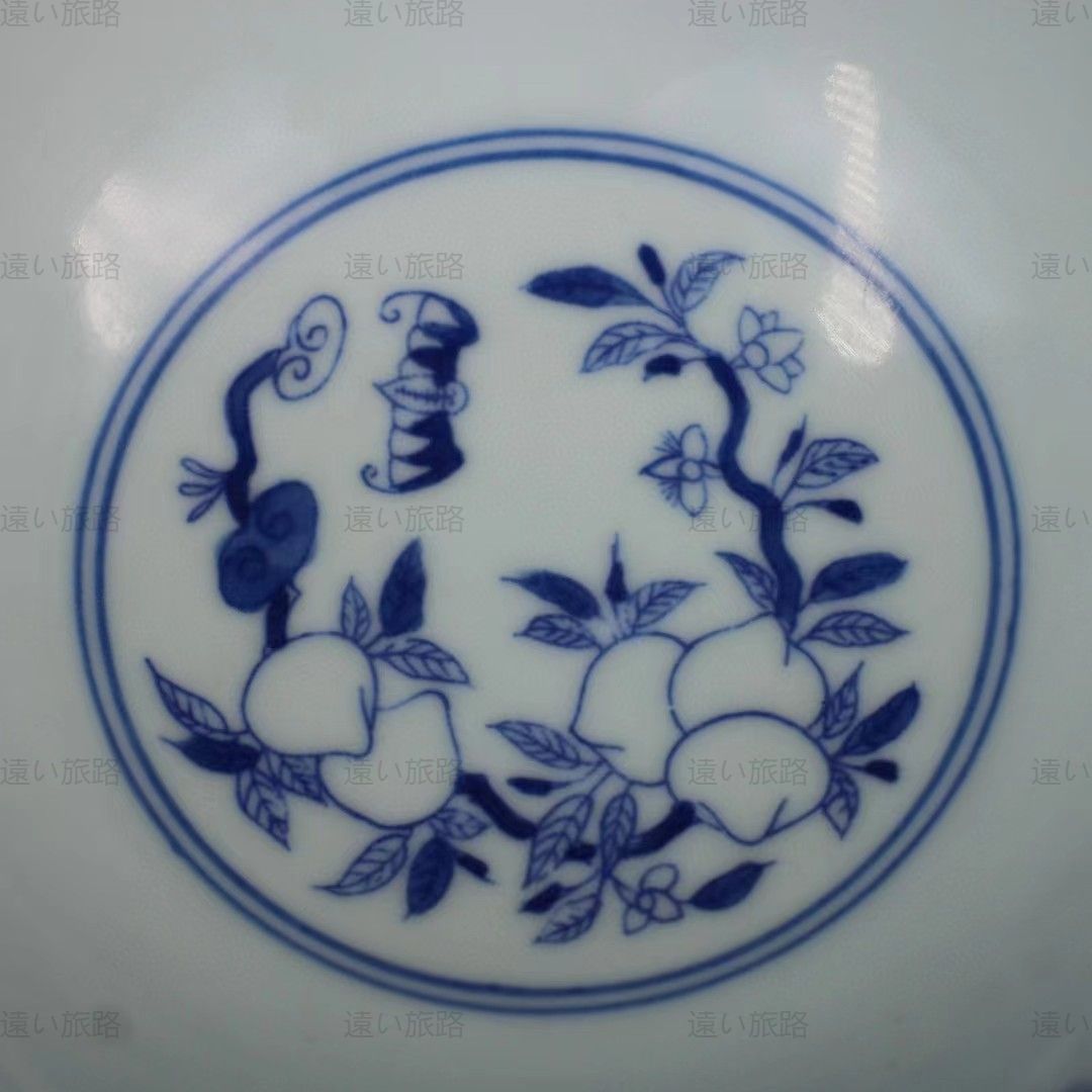 中国古美術・蔵友旧蔵出 ・肉筆手絵 ・青花磁器碗 ・古磁器 ・附古い木箱・陶芸・お茶碗・ - メルカリ