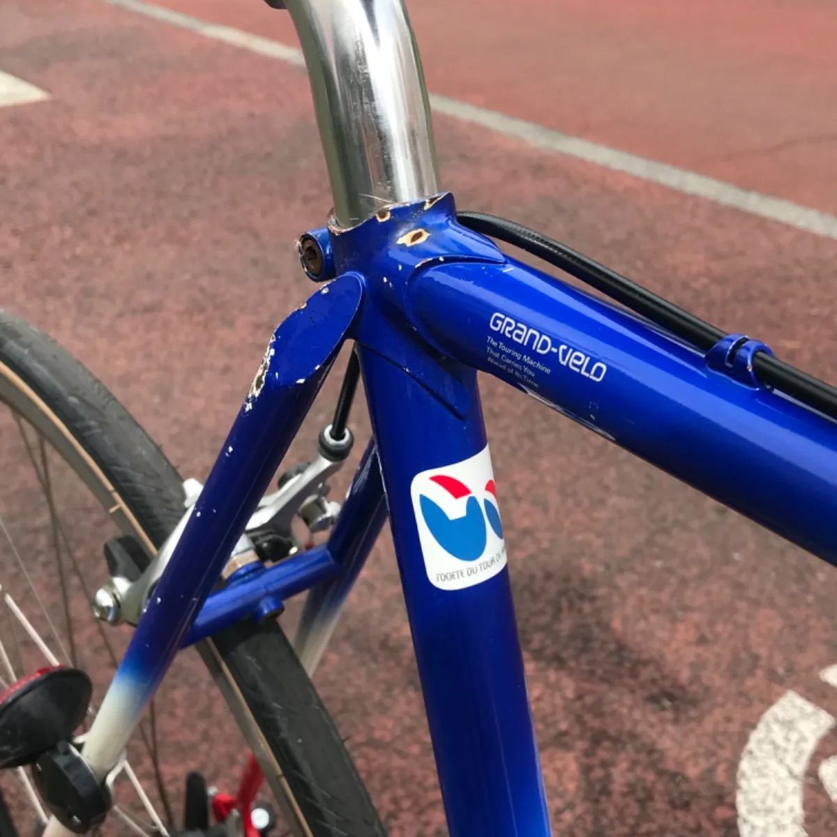 USED】1980-90年代クロモリロードレーサー BRIDGESTONE GRAND VELO