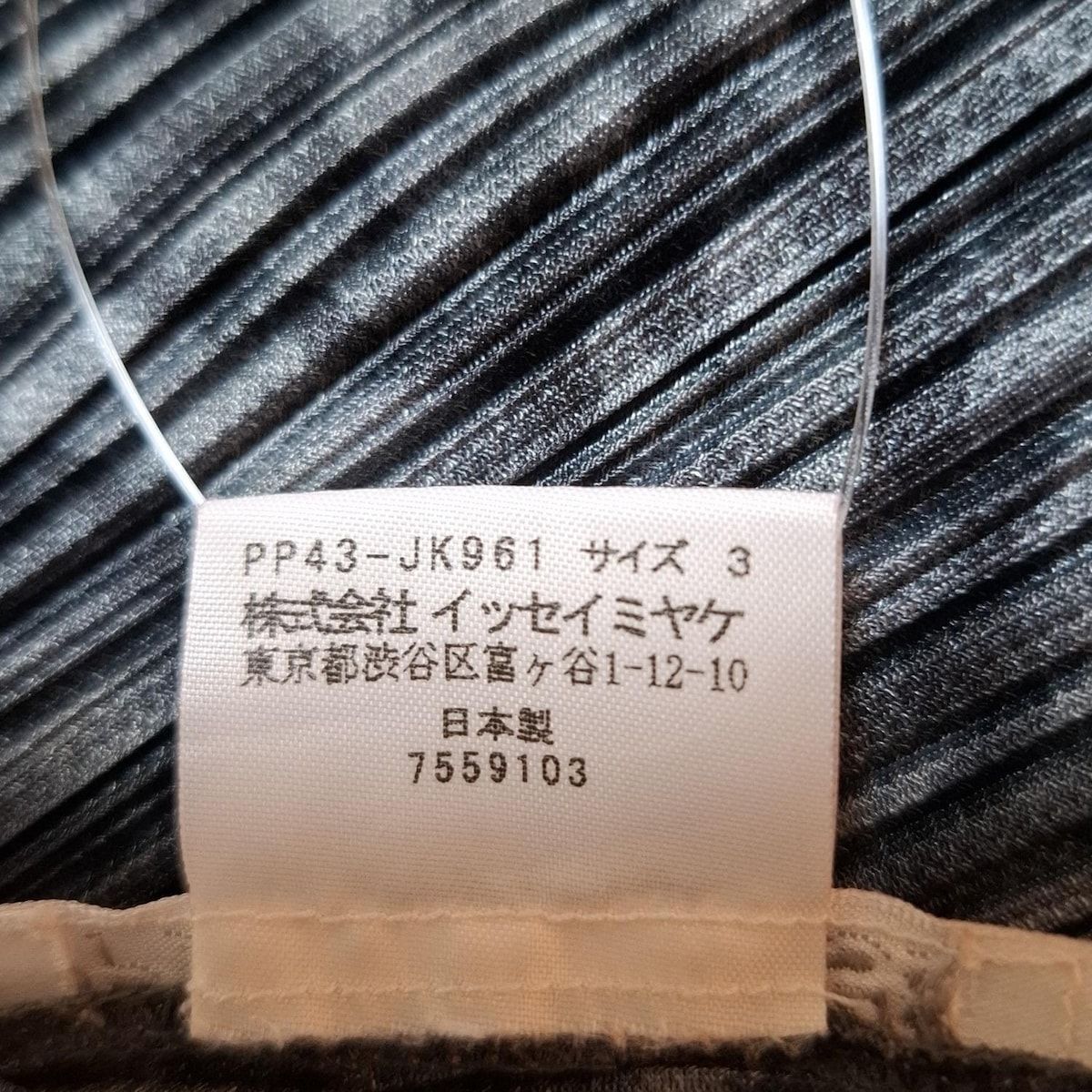 プリーツプリーズ 長袖 カットソー レディース サイズ3 PLEATS PLEASE(プリーツプリーズ) 長袖カットソー サイズ3 L