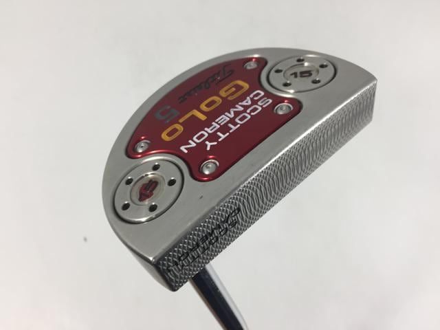 返品OK ゴルフクラブ タイトリスト スコッティ キャメロン GoLo5 2014 オリジナルスチール パター