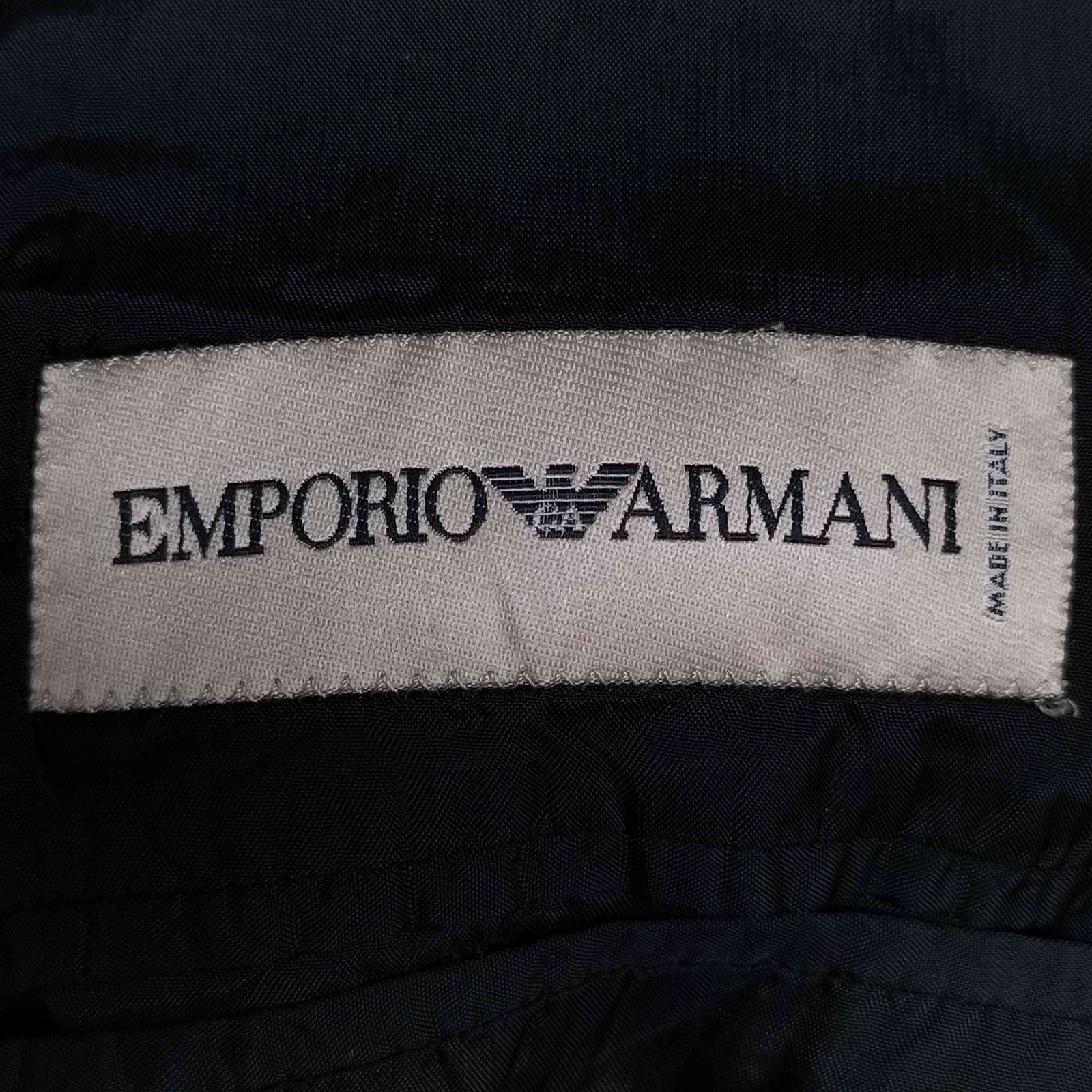 ARMANI セットアップ スラックス ジャケット イタリア製 美品 エンポリオアルマーニ EMPORIO ARMANI イタリア製 3B テーラード