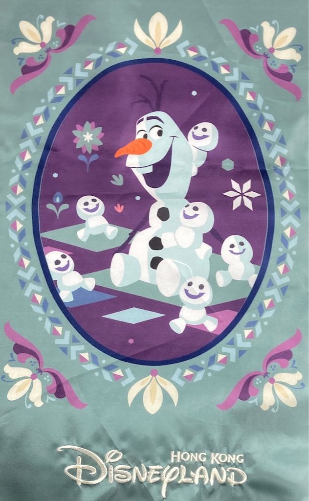 香港ディズニーランド タペストリー アナと雪の女王 WORLD OF
