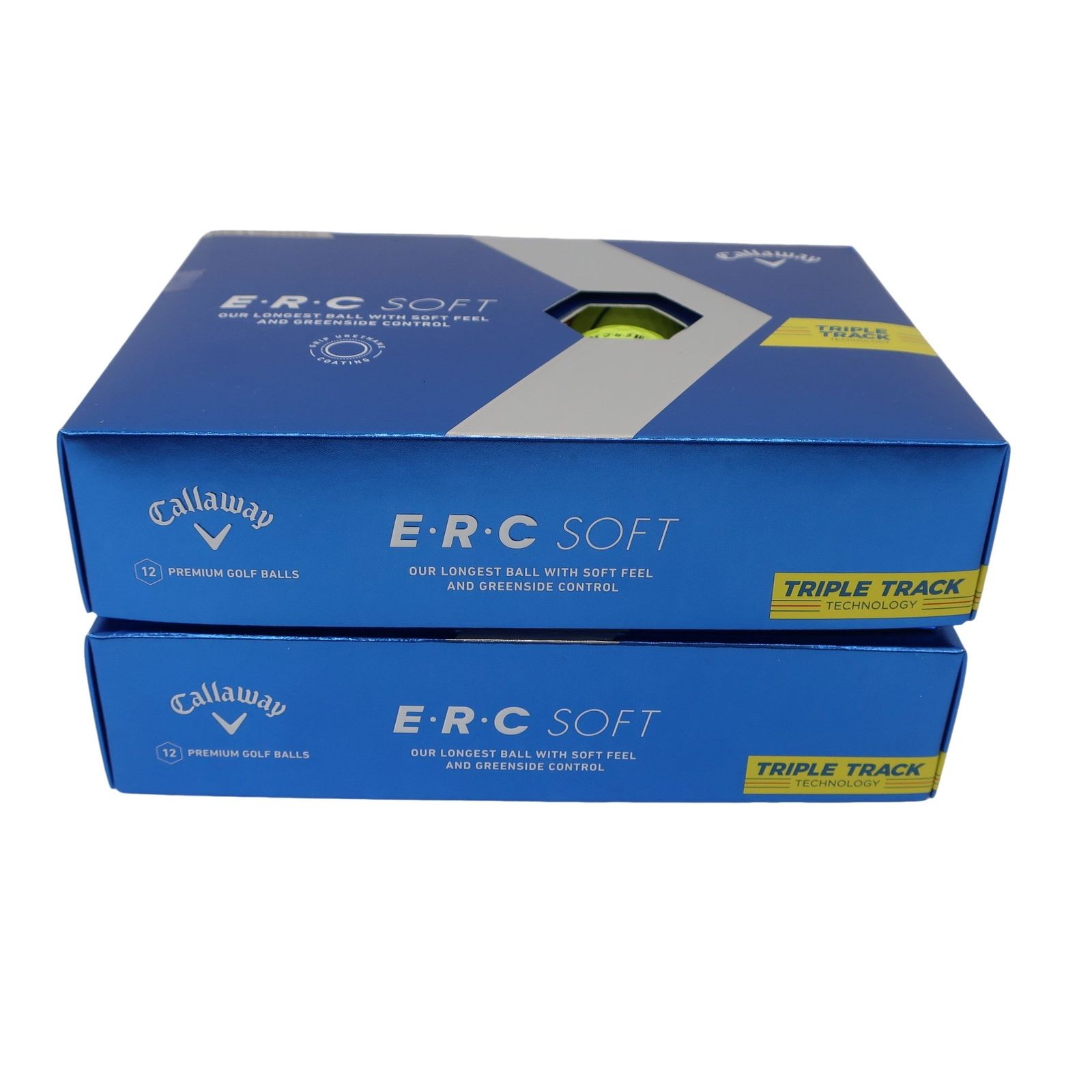 送料無料。 Callaway キャロウェイ ゴルフボール 黄色 2ダース E R C SOFT ゴルフ用品 2509-0869 ご来店を待ちます!