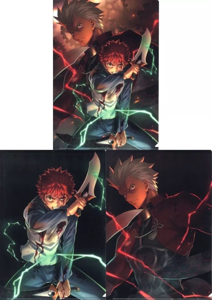 中古】クリアファイル 全3種セット A4クリアファイル 「WEBSHOPくじ