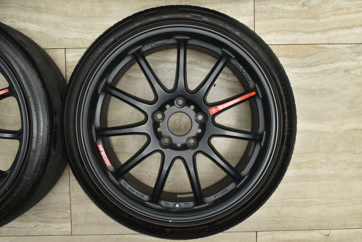 外車用　ワークエモーション　18インチホイール　4本セット WORK ホイール4本セット ワーク EMOTION エモーション ZR10 18