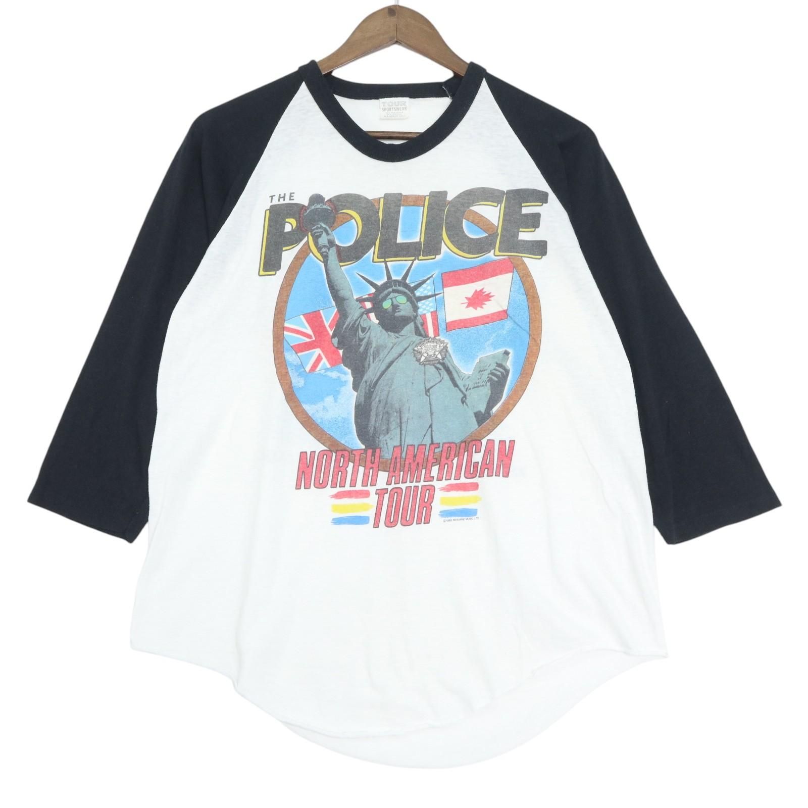 80年代 USA製 TOUR SPORTSWEAR The Police ポリス 北米ツアー