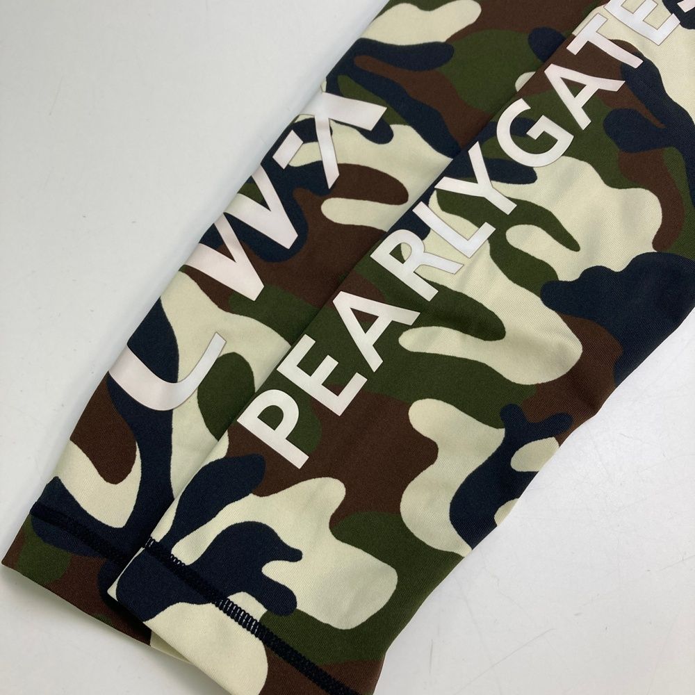 サイズ：M PEARLY GATES パーリーゲイツ ハイネック 長袖インナーT