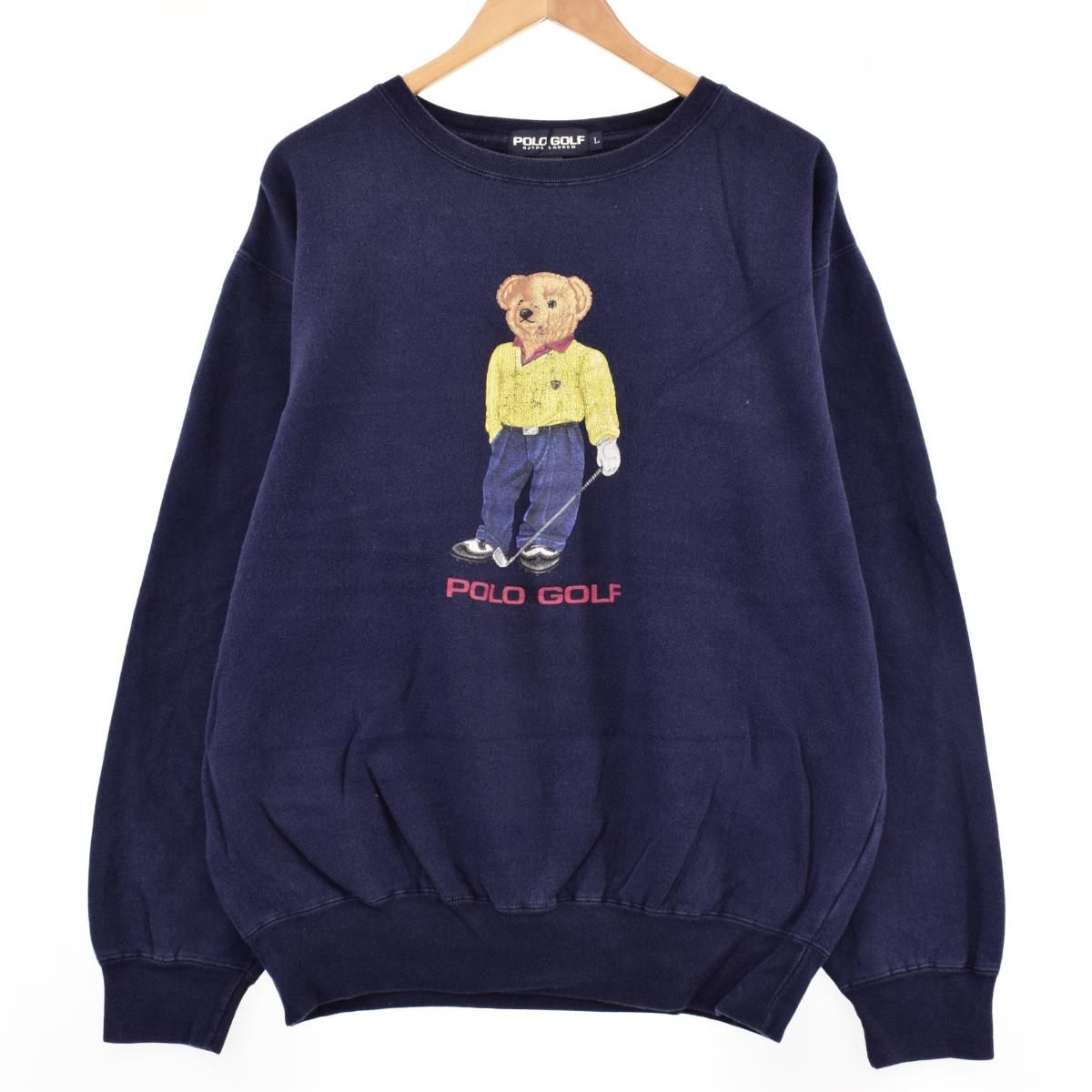 古着 ラルフローレン Ralph Lauren POLO GOLF ポロゴルフ ポロベア 