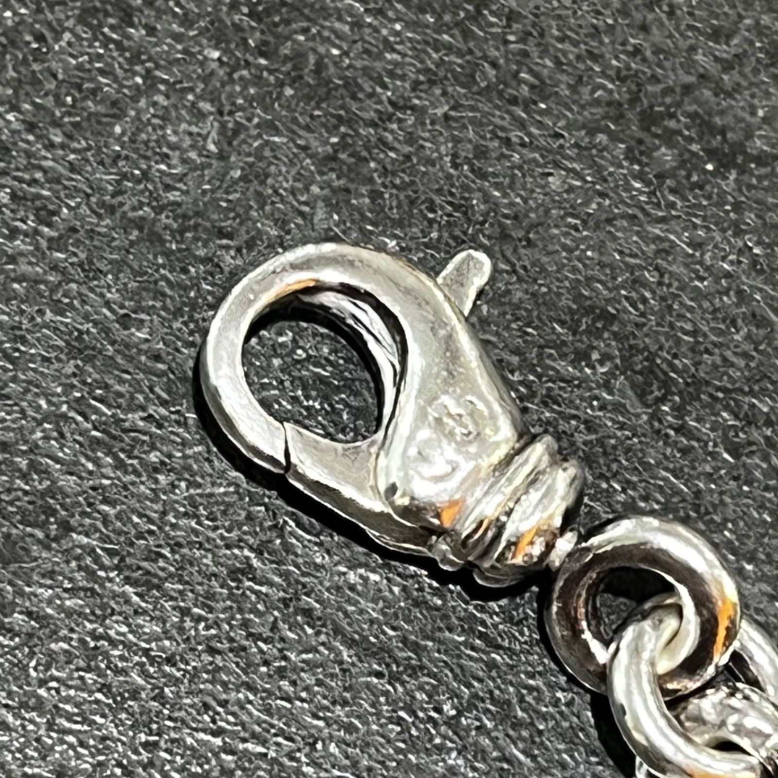 クロムハーツエクストラファンシーチェーンブレスレットシルバー925中古正規品 クロムハーツエクストラファンシーチェーンブレスレットシルバー925