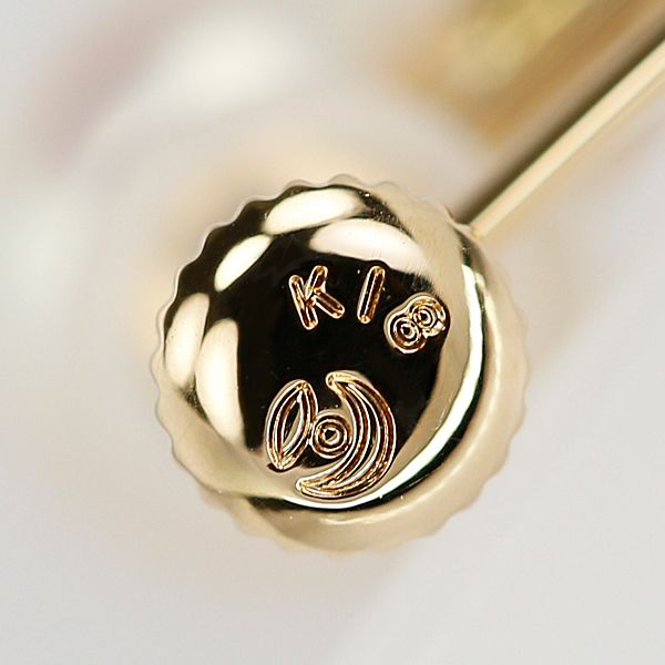 タサキ 田崎真珠 アコヤ真珠 イヤリング ダイヤモンド K18イエローゴールド TASAKI 宝正 902500