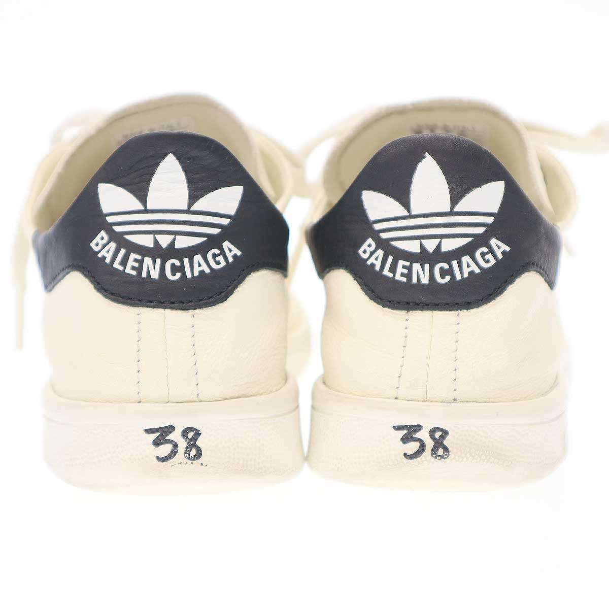 BALENCIAGA adidas スニーカー 38 楽天市場】BALENCIAGA×adidas バレンシアガ アディダス Stan