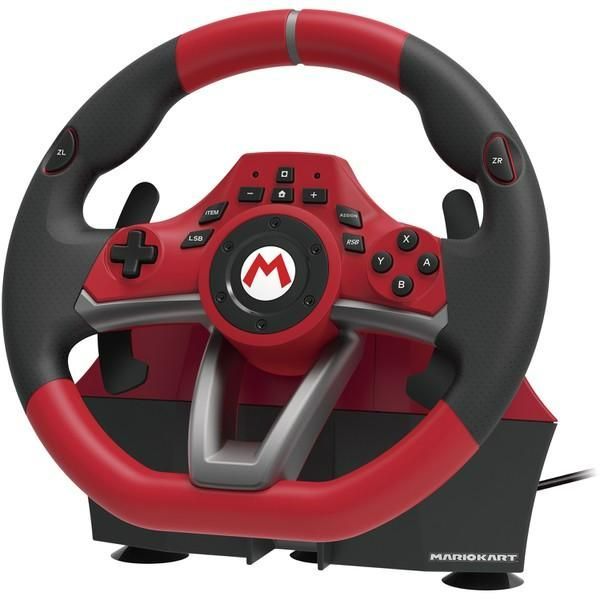 【美品】HORI マリオカートレーシングホイールDX for Nintendo Switch NSW-228 K0712 0729ML011 0120240726100506