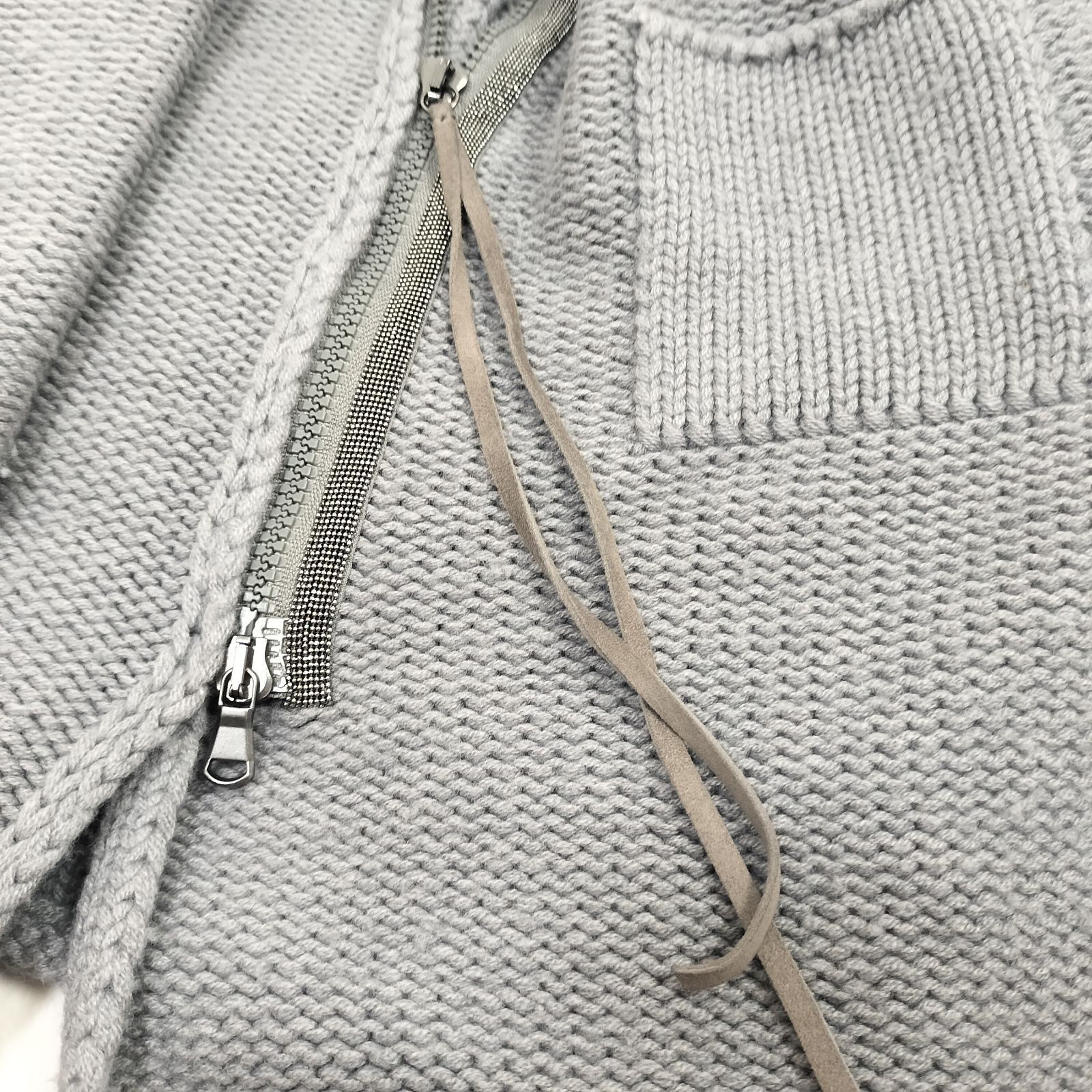 FABIANA FILIPPI ファビアナフィリッピ 厚手 ニットカーディガン