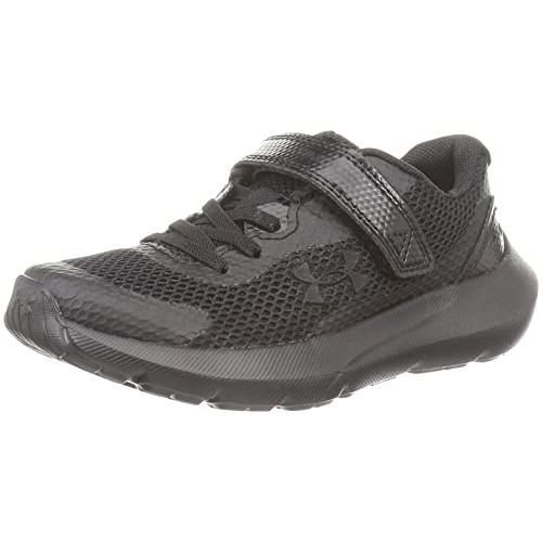 人気セール，定番 アンダーアーマー(UNDER ARMOUR) ランニングシューズ UAサージ3 AC ボーイズ 3024990-002 ブラック/ブラック/ブラック 22.0cm その他