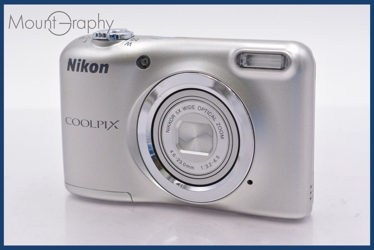 ☆極上美品☆ ニコン Nikon COOLPIX A10 5x 単三電池仕様 ☆完動☆同梱