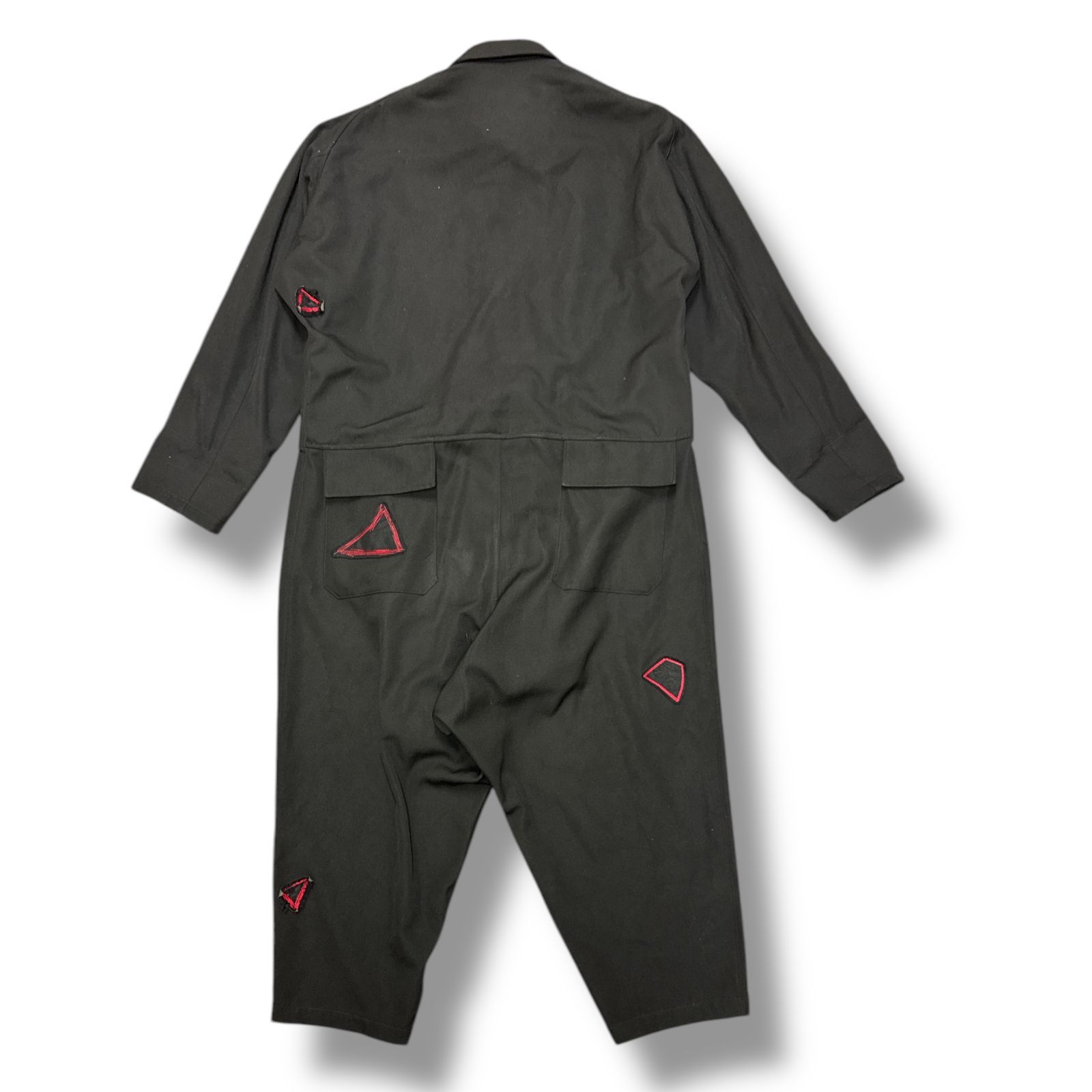 Yohji Yamamoto POUR HOMME ヨウジヤマモト プールオム 20AW SUSPENDER COVERALL サスペンダー カバーオール ブラック HR-D03-118-1 Yohji Yamamoto POUR HOMME 20AW SUSPENDER COVERALL サスペンダー