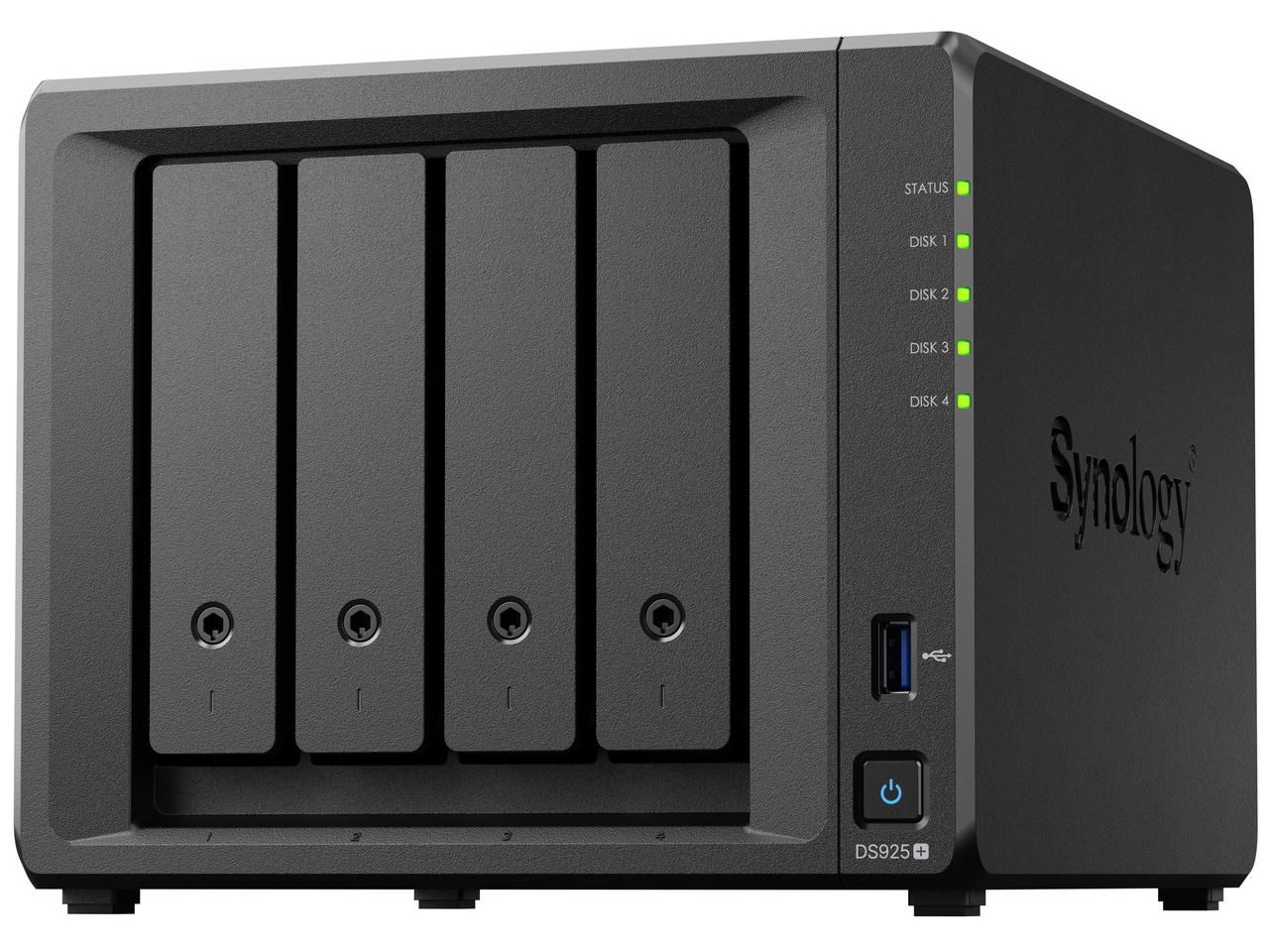 2営業日で発送 Synology DiskStation DS925 AMD RYZEN 1500B CPU搭載多機能4ベイNASサーバー DS925