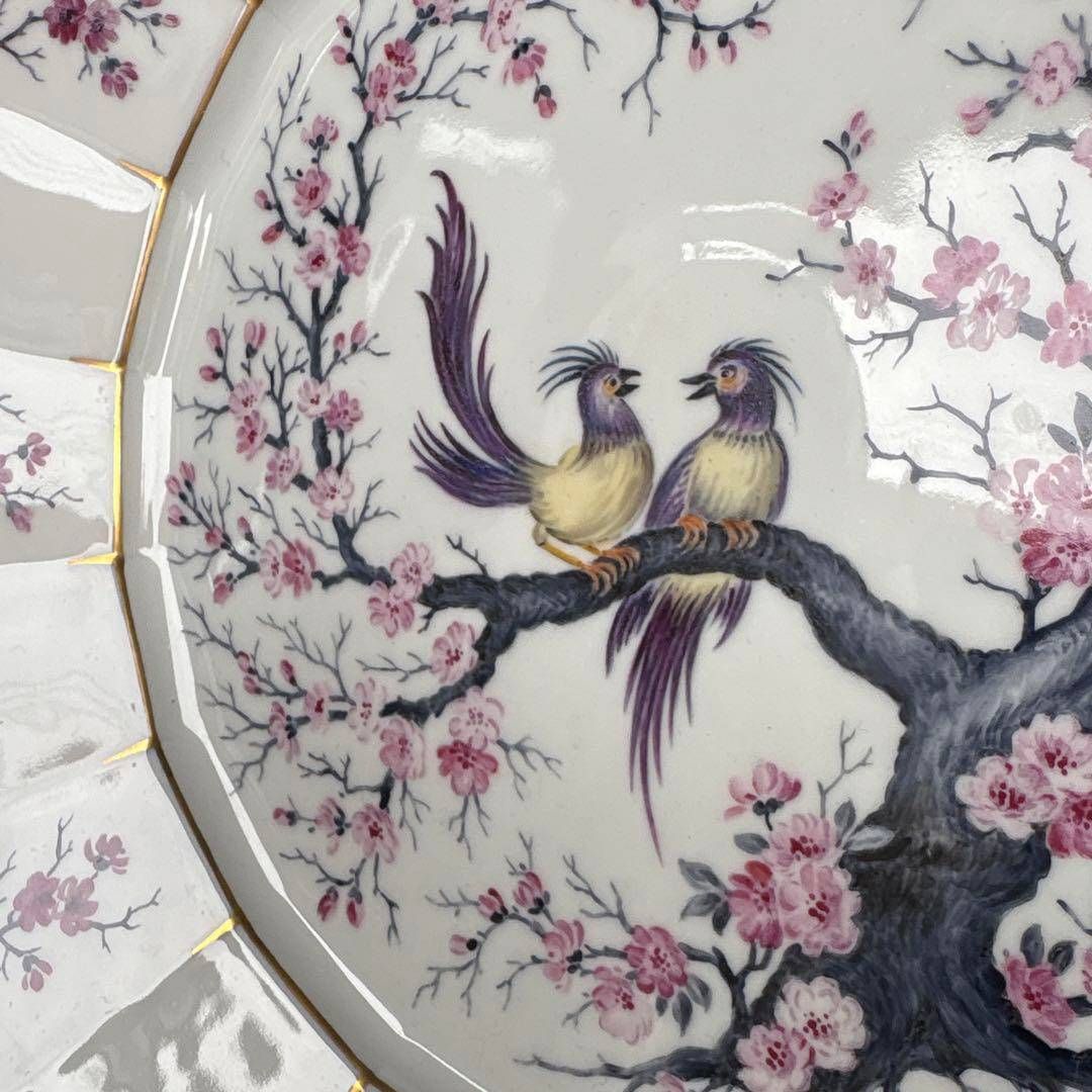 @ 西ドイツ Forstner 手描きプレート 金彩 飾り皿 32センチ 西ドイツ Forstner 手描きプレート 金彩 飾り皿 32センチ - メルカリ