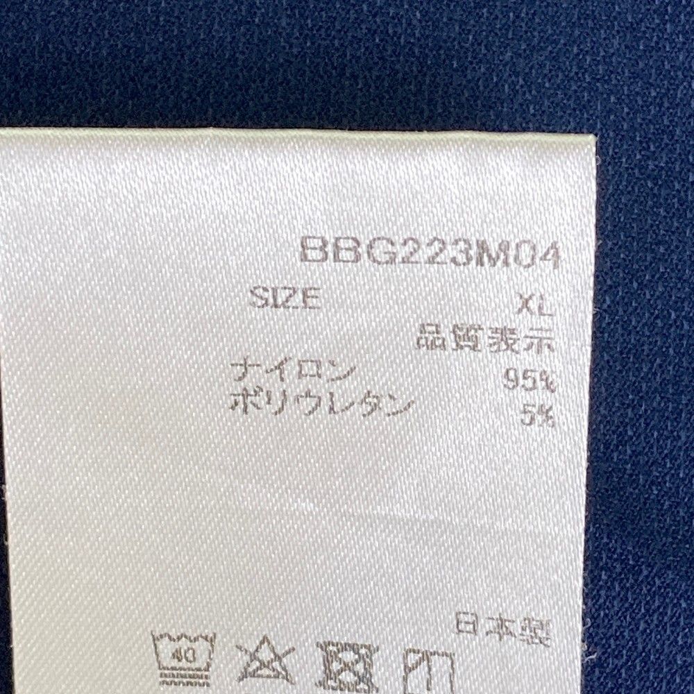 サイズ：XL BRIEFING GOLF ブリーフィング BBG223M04 半袖ポロシャツ  ネイビー系 [240101490870] ゴルフウェア メンズ ストスト サイズ：XL BRIEFING GOLF ブリーフィング BBG223M04 半袖