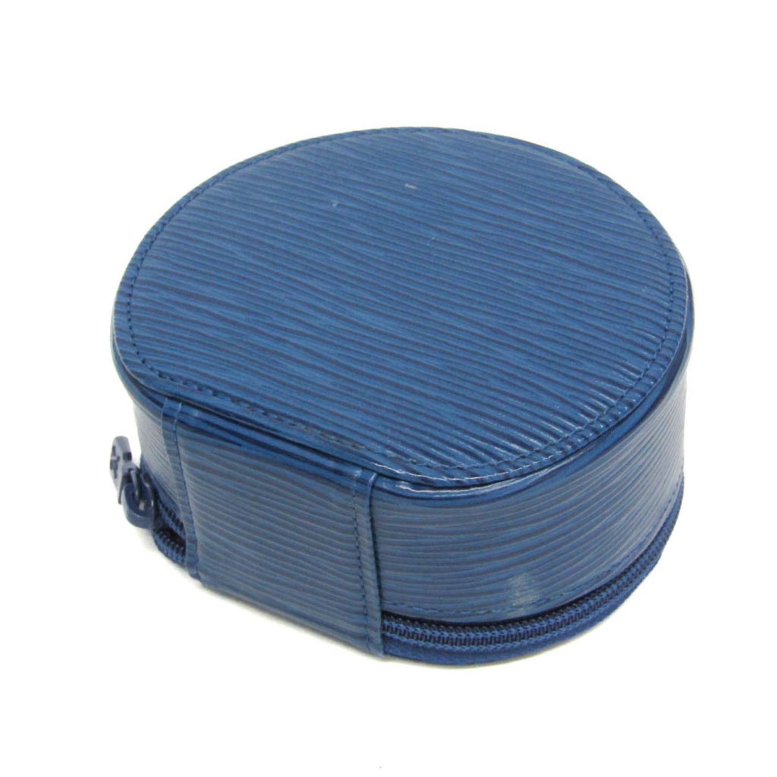 ルイ ヴィトン Louis Vuitton エピ エクランビジュー10 M48215 ジュエリーケース トレドブルー エピレザー