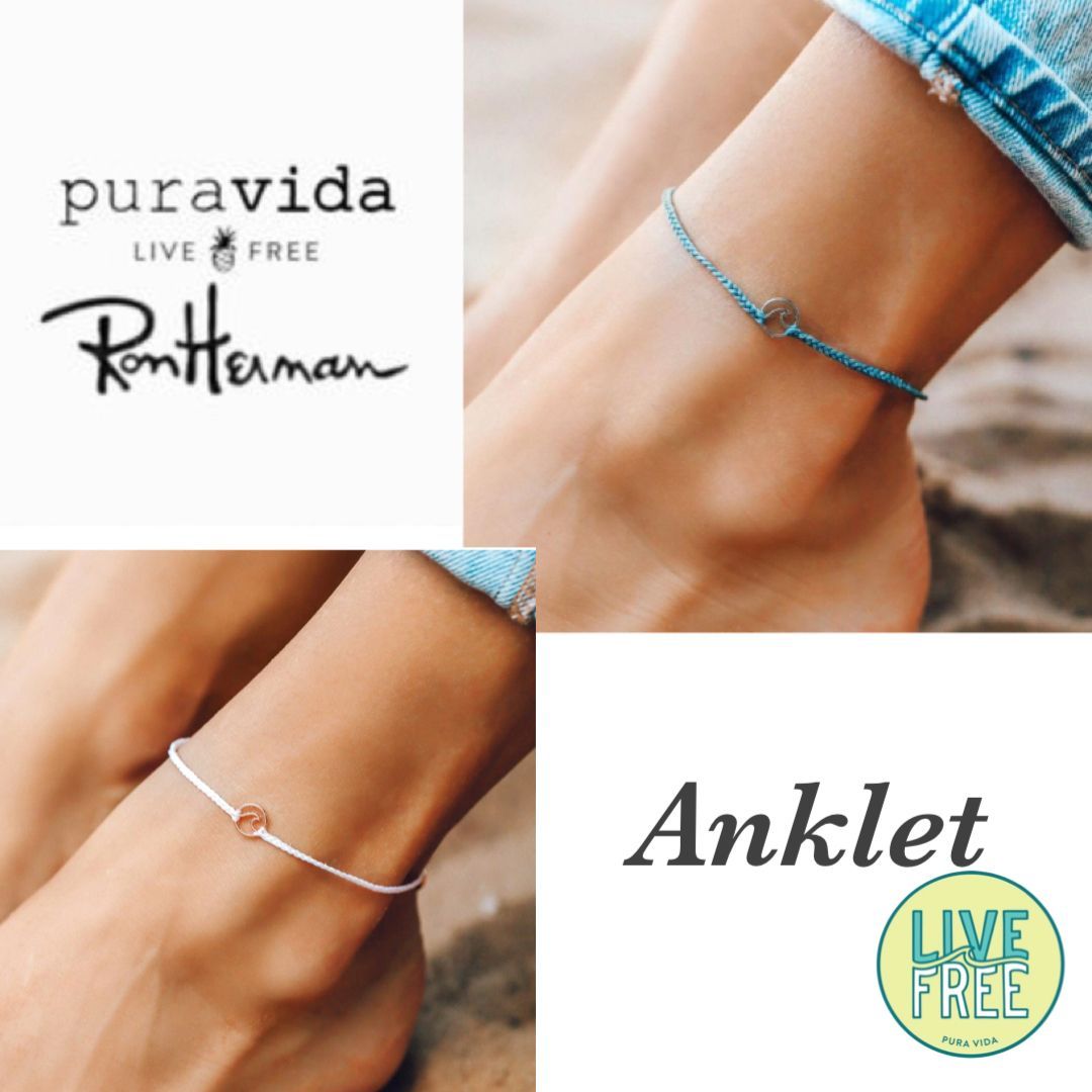 RonHerman☆ベッカム愛用のPura Vida アンクレット☆日本未発売