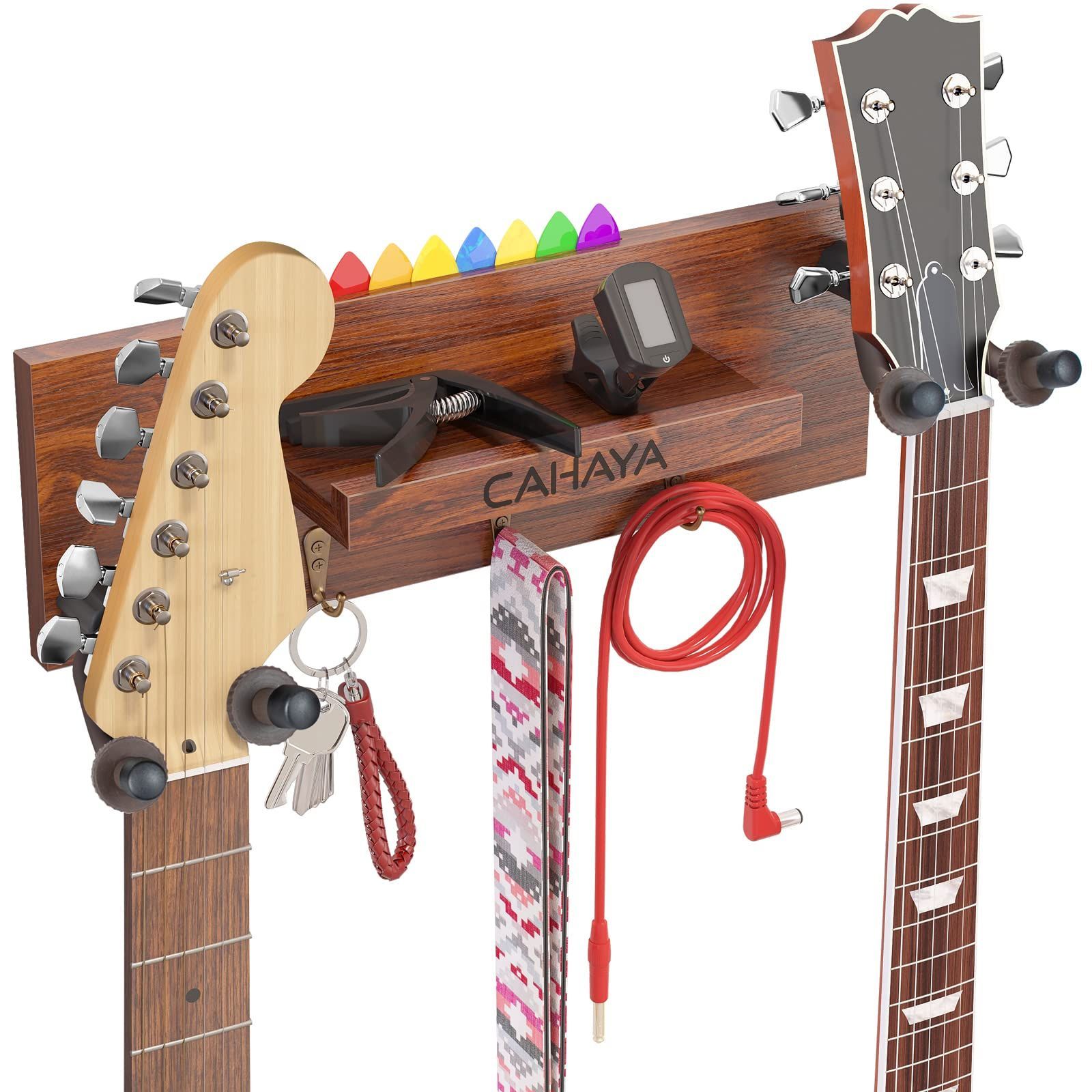 ギター スタンドホルダー ギターフック 3個 壁掛けハンガー ハンガー