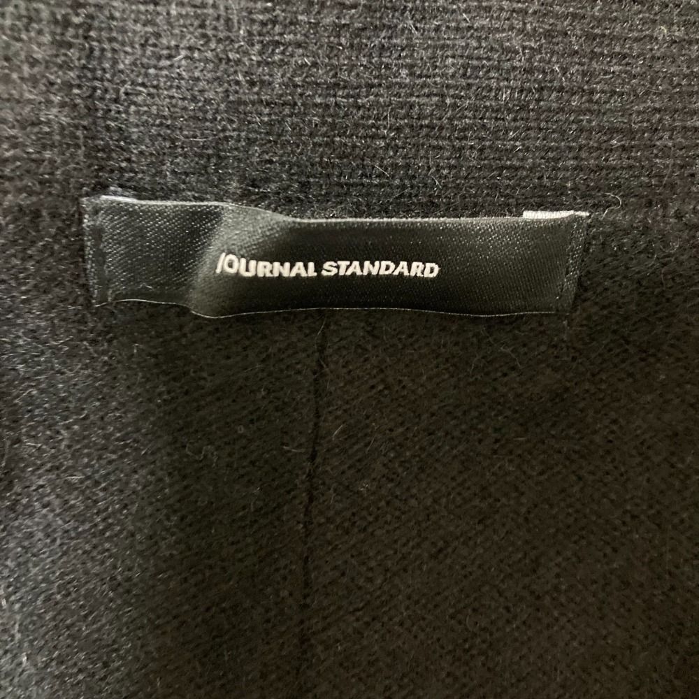美品 22AW JOURNAL STANDARD ジャーナルスタンダード アンゴラブレンドポンチョカーディガン ブラック レディース 古着 中古 美品 22AW JOURNAL STANDARD ジャーナルスタンダード アンゴラ