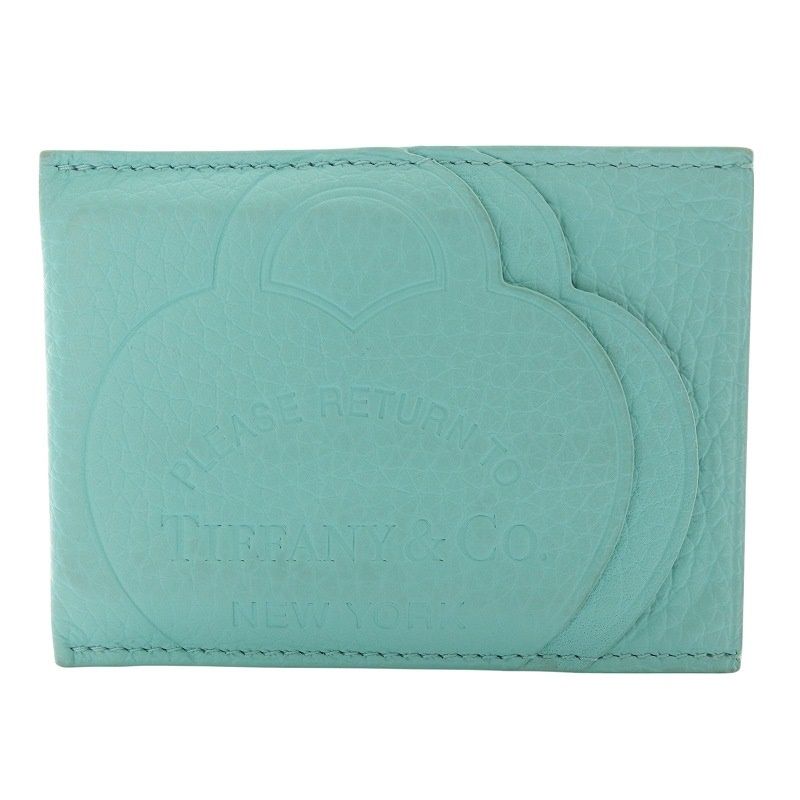 ティファニー TIFFANY & CO. リターントゥ レザー カードケース 名刺 