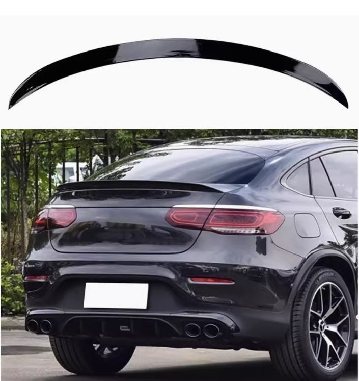 メルセデス ベンツ GLC C253 クーペ 2016-2025 リアウィング リアスポイラー ダックテール 2色 ABS