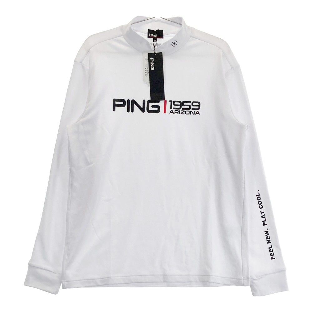 PING ホワイト 長袖シャツ LL PING ホワイト 長袖シャツ LLサイズ PING ホワイト ピン タグ付きPING