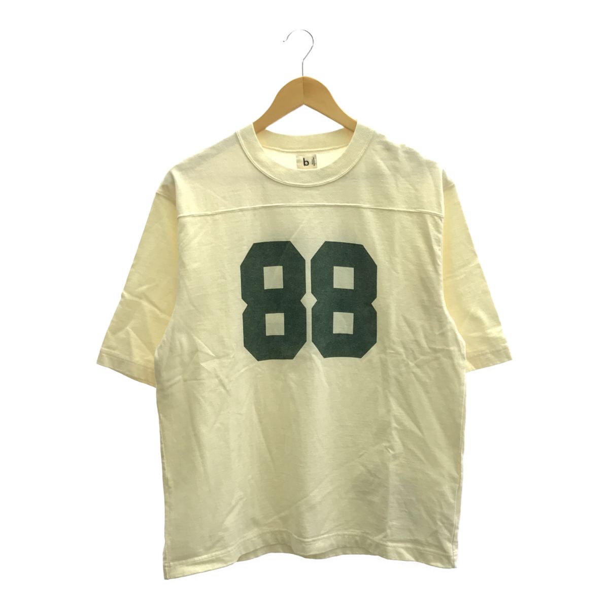 シャツ Blurhms ROOTSTOCK, Cotton Football Tee F BLURHMS ROOTSTOCK×JOURNAL STANDARD 別注 CottonRayon 88/12 Football