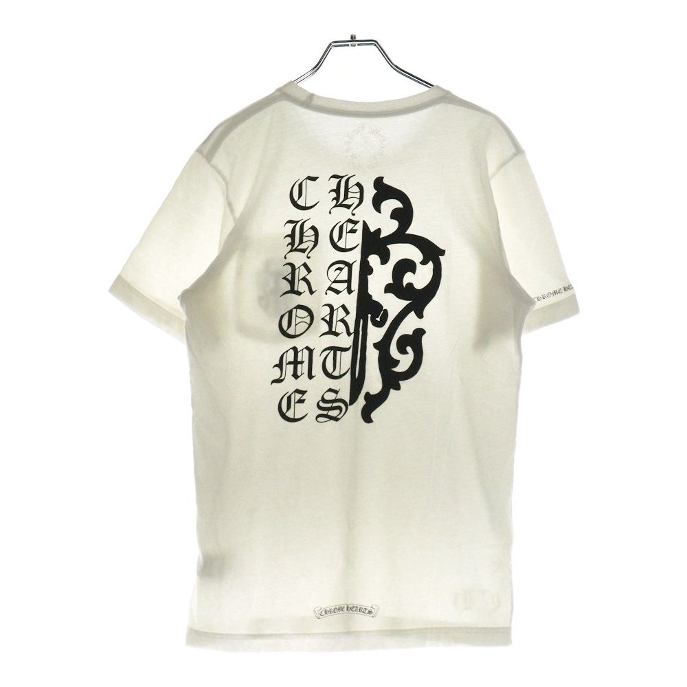 入手困難★希少 グラデーションダガーロゴ Tシャツ 半袖 Dagger Chrome Hearts クロムハーツ DAGGER EYE CHART T-SHRT
