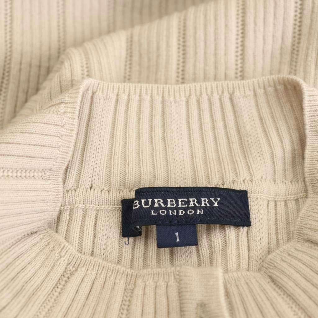 フリルリブニット