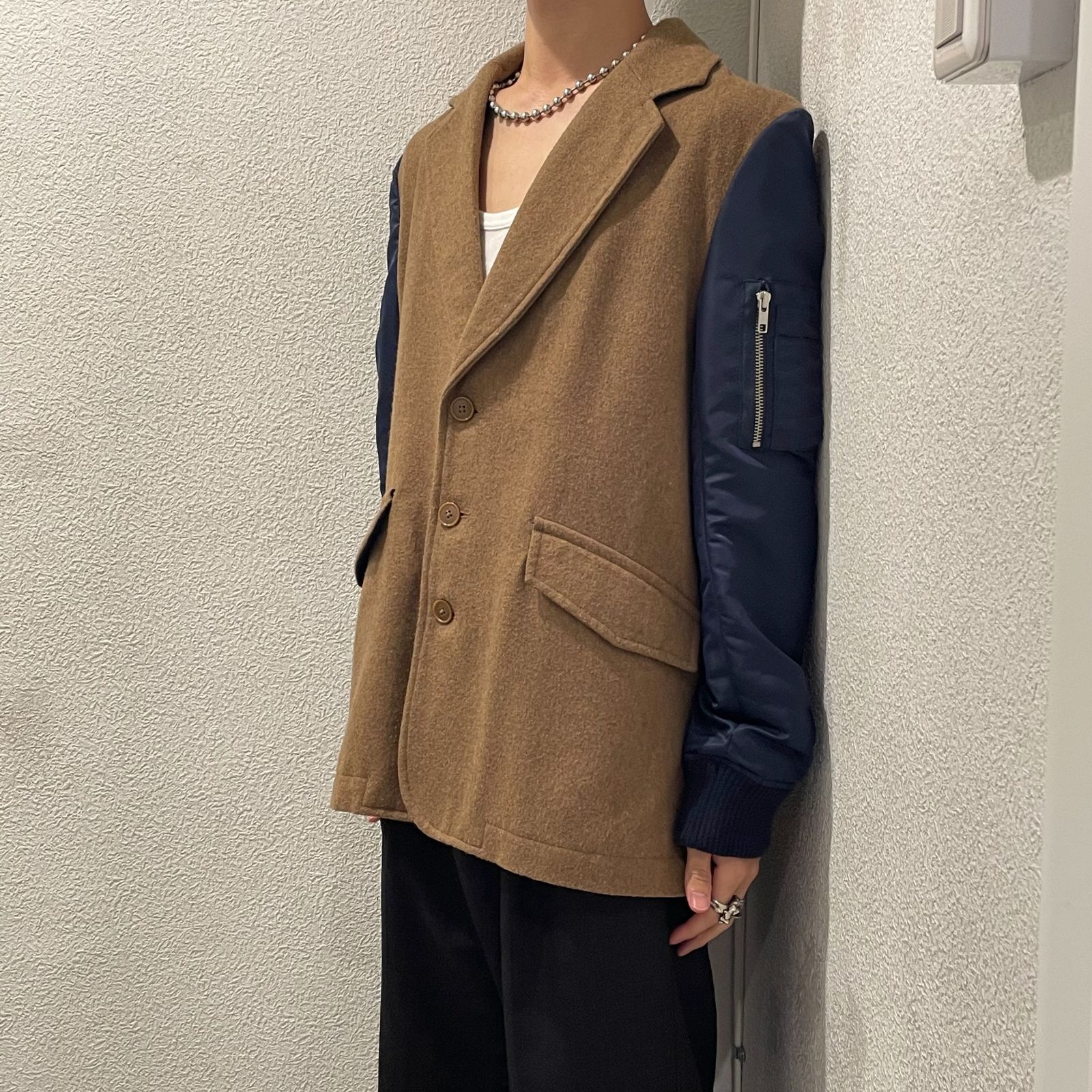 DISCOVERED ディスカバード MA-1 テーラードジャケット ドッキング 