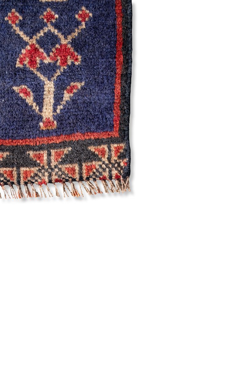 トライバルラグ　ヴィンテージラグ　アフガンラグ　バルーチ　プリミティブアート トライバルラグ バルーチ ヴィンテージラグ 手織り絨毯 アフガニスタン