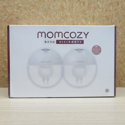 ＜新品未開封品＞ｍomcozy M5 ハンズフリー電動搾乳機 両胸用 さく乳器