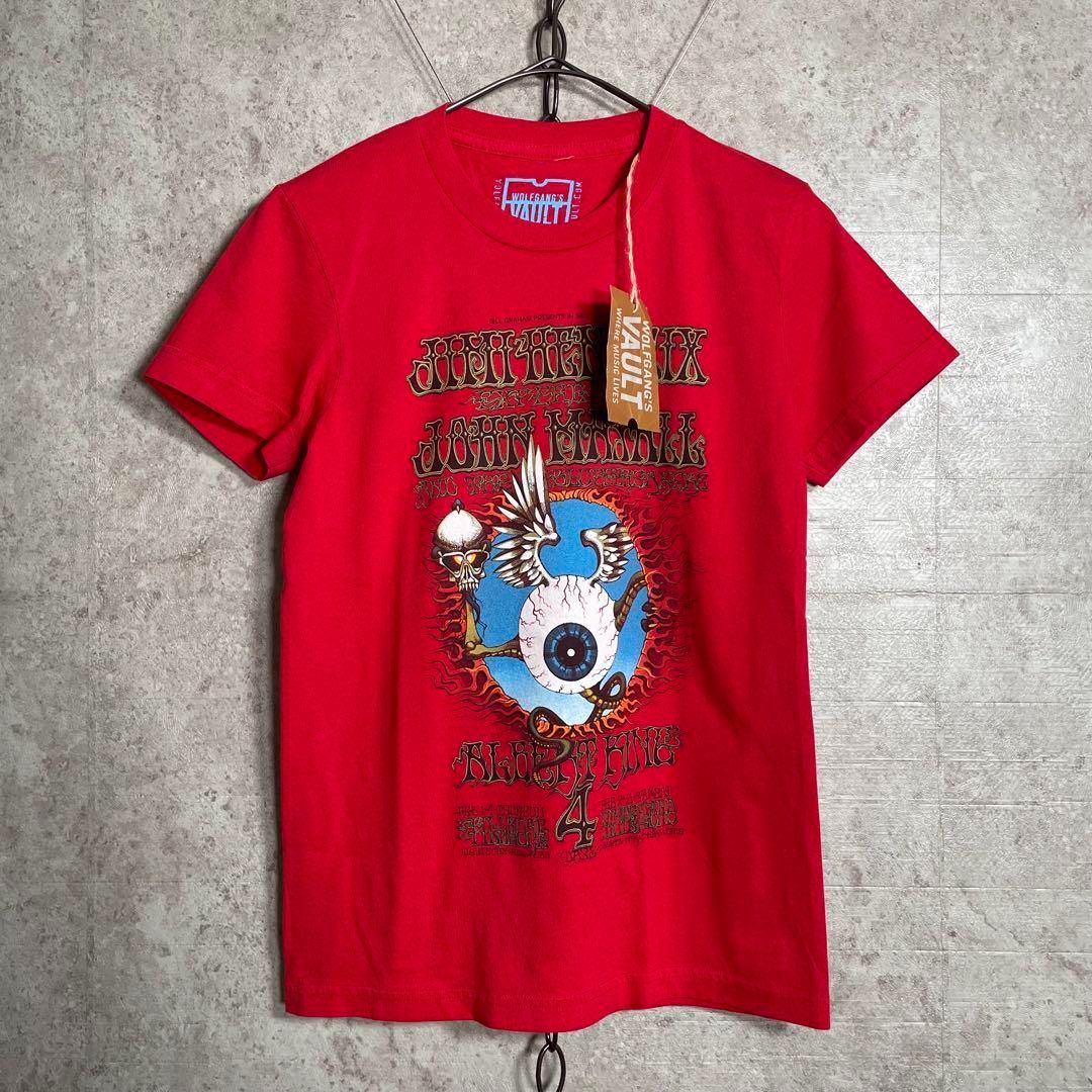 WOLFGANG’S VAULT ジミヘンドリックス デッド Tシャツ 未使用タグ付き USA製 WOLFGANG'S VAULT ジミヘンドリックス デッド T