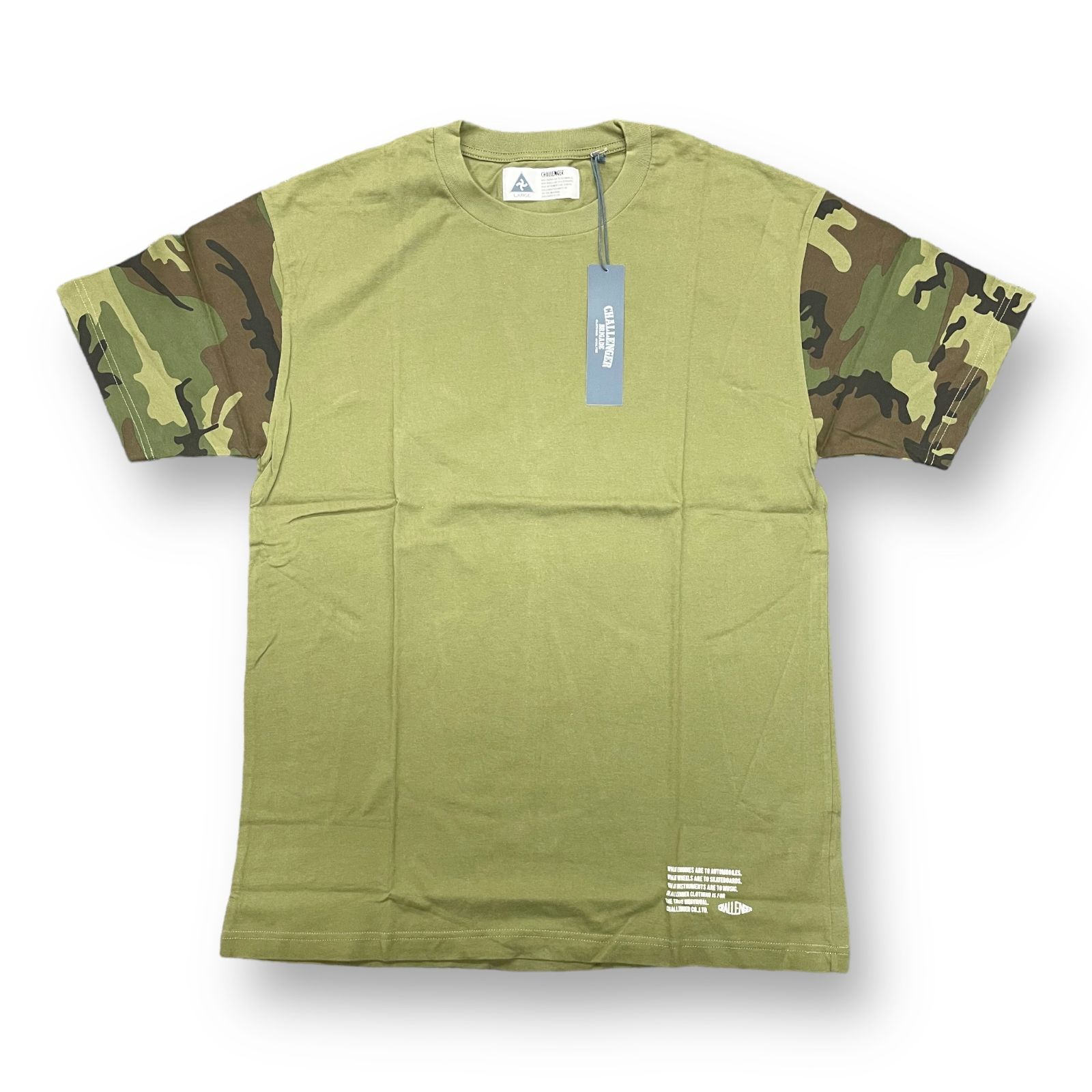 新品 CHALLENGER チャレンジャー MILITARY CUSTOM TEE ミリタリー