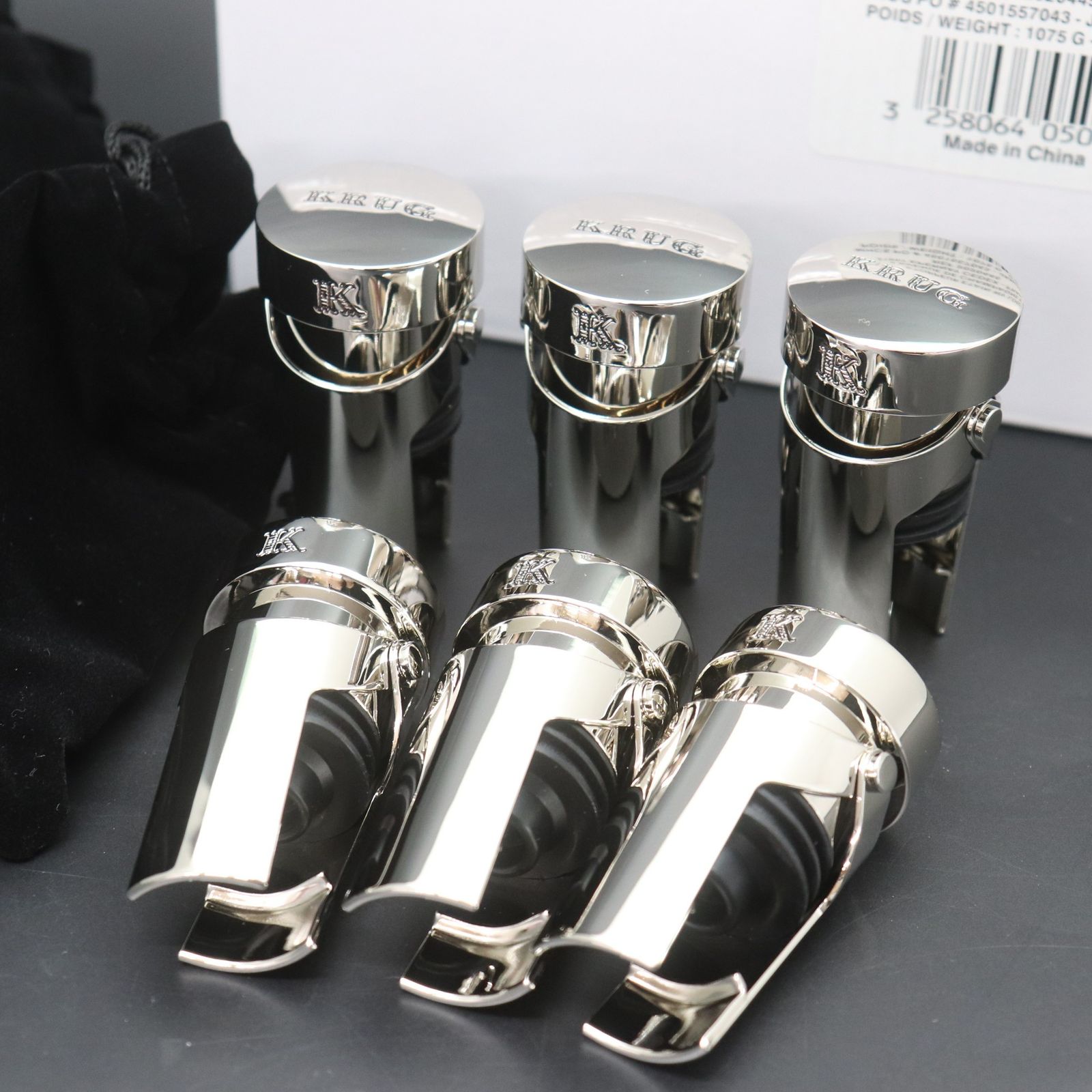 IT5TWCJY1HCG 美品 KRUG クリュッグ ボトルストッパー ブラック