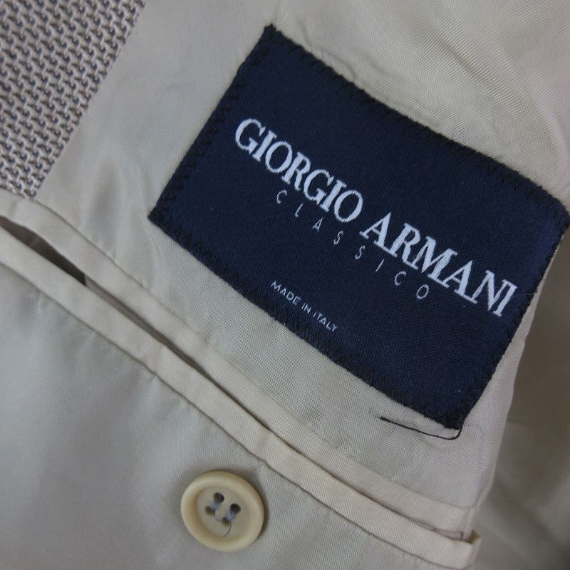 ジョルジオアルマーニ GIORGIO ARMANI テーラードジャケット 3B