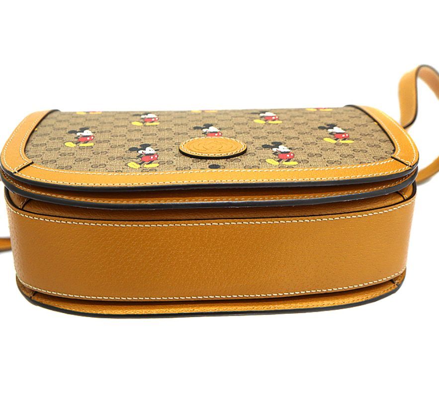 GUCCIミッキーマウス プリント ショルダーバッグ