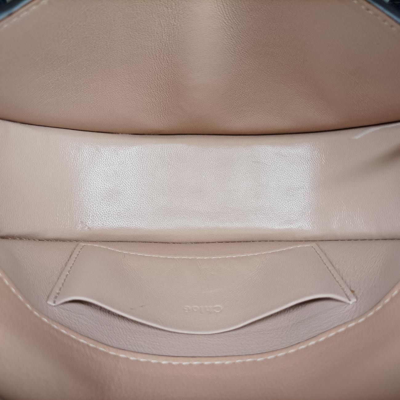 クロエChloeナイル ミノディエールベージュレザー01-19-99-65