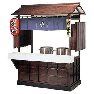 【 そば・うどん屋台 ES-1500E 】【 厨房器具 製菓道具 おしゃれ 飲食店 】