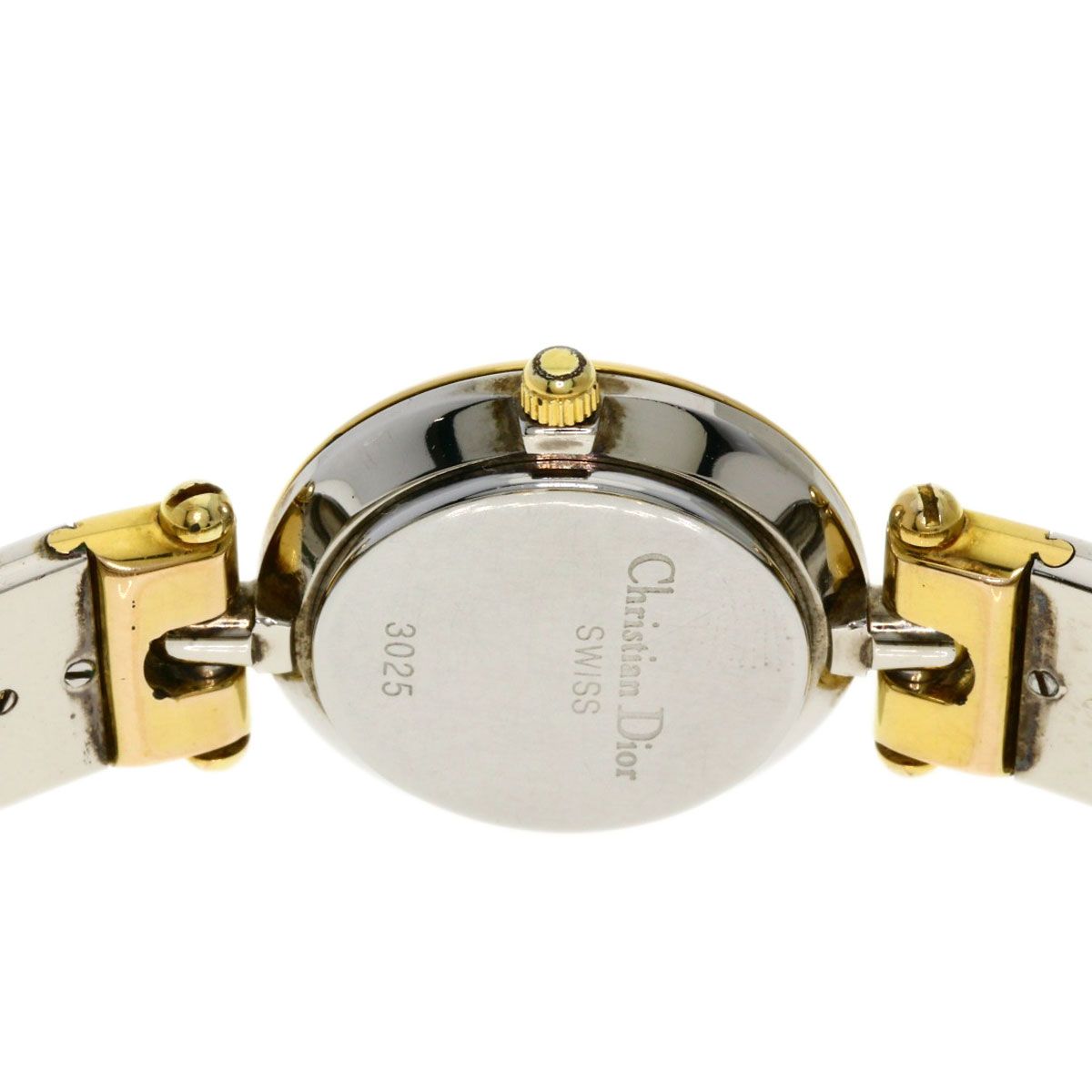 CHRISTIAN DIOR クリスチャンディオール 3025 ラウンドフェイス 腕時計
