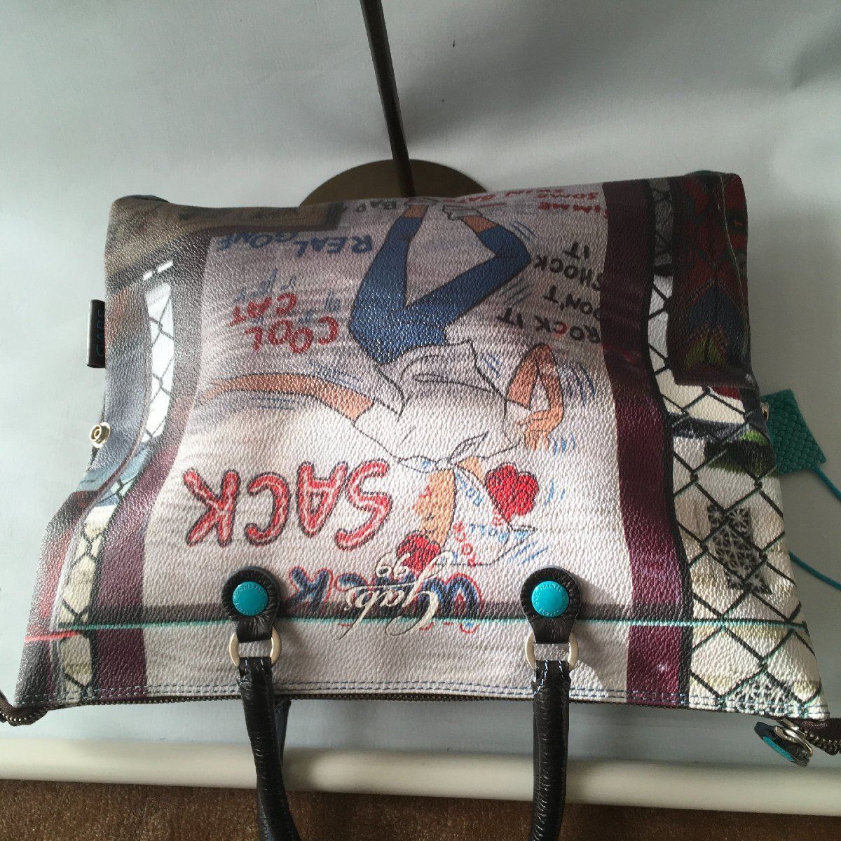 【GABS】ガブス J.ポール・ゲティ美術館コラボ　トートバッグ　ショルダー 極美品 GABS (ガブス) トート バッグ ショルダー付き - メルカリ