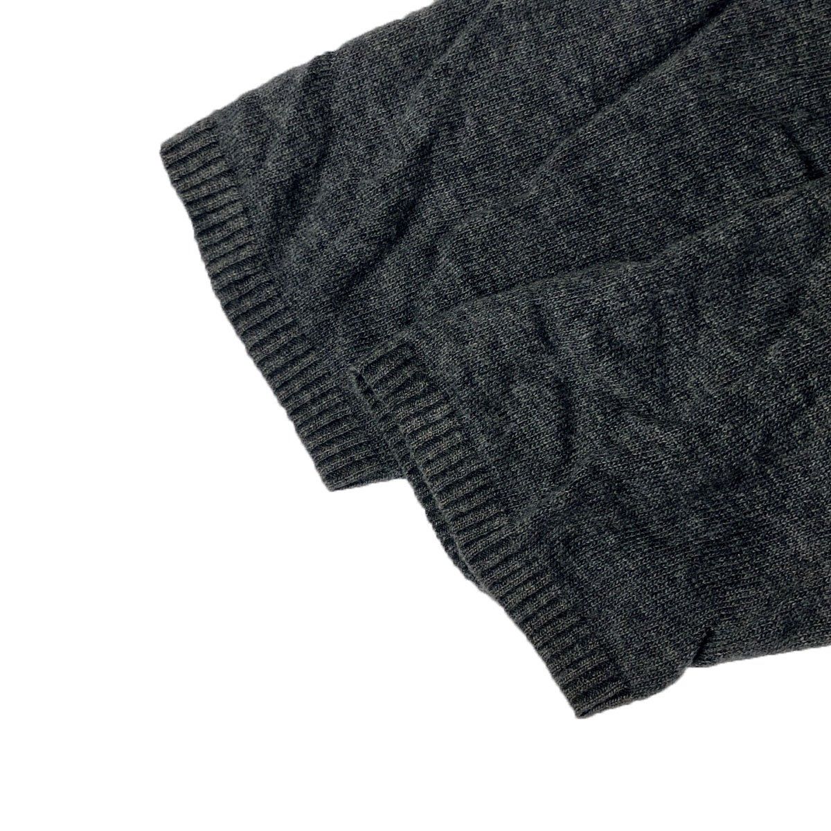 MADISON BLUE マディソンブルー 24AW STONE WASH CREW NECK H/S PO MNS ストーンウォッシュクルーネックニットセーター MB244-8009M グレー 04 MADISON BLUE マディソンブルー 24AW STONE WASH CREW NECK H/S PO MNS